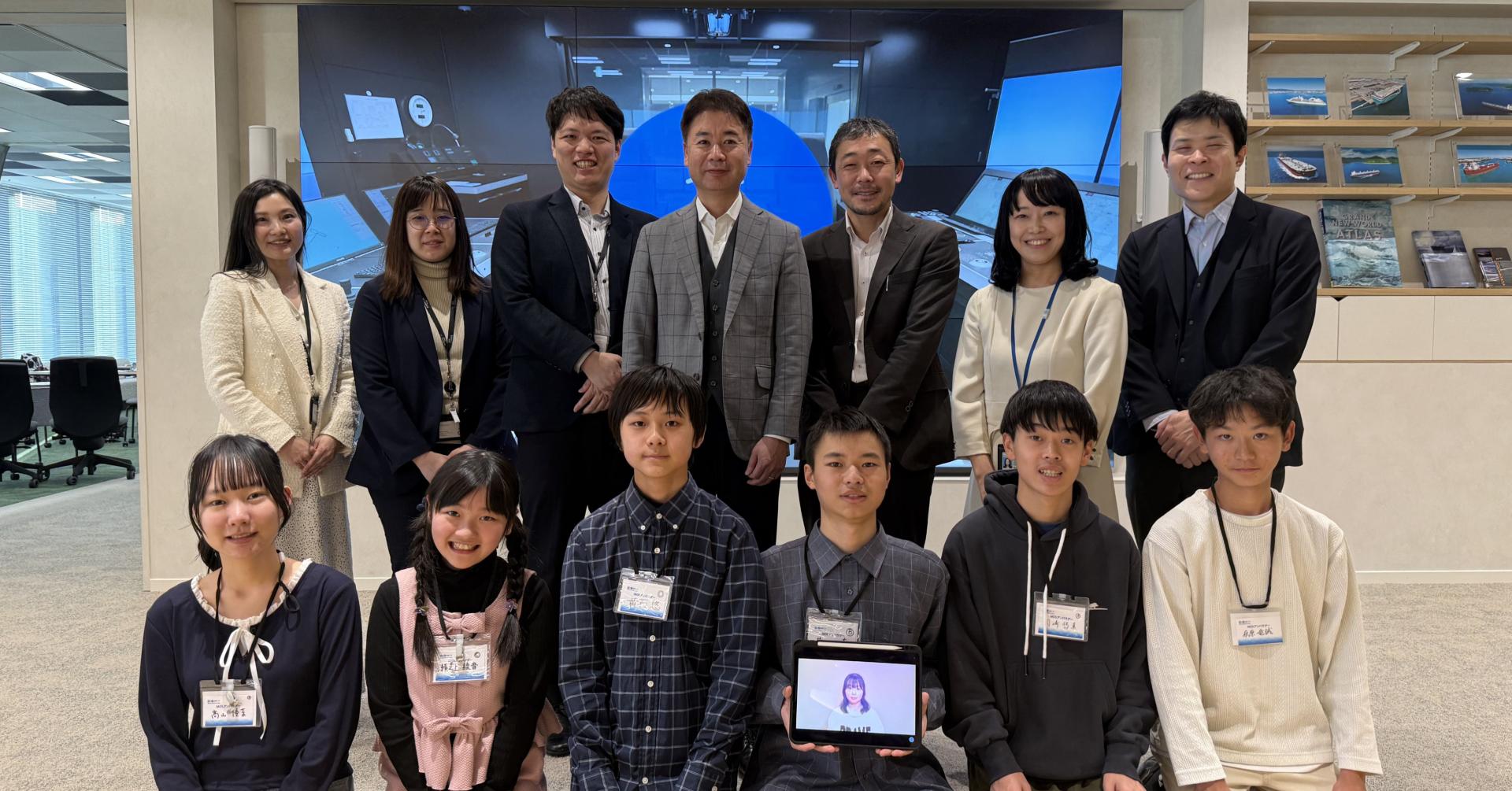 豊かな海を守る大切さや海運業について学び・伝える！小中高生「MOLアンバサダー」画像